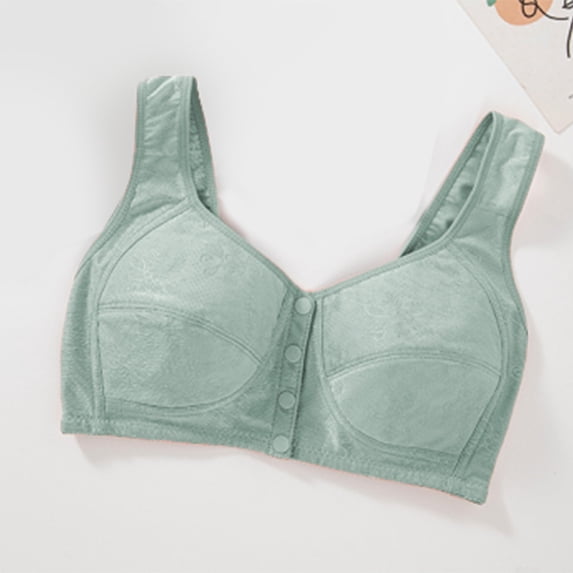 BILIKEYU Women's Plus Size Front Button Bra, Bras for Women, Plus Size Bras, Jelly Bras for Women