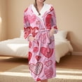 thumbnail image 1 of BILIKEYU Women's Romantic Valentine Pajama Set Slim Fit Elegant Embroidery, 1 of 5