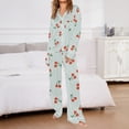 thumbnail image 1 of BILIKEYU Women's Soft Valentine Cotton Pajama Set Gift for Her Romantic, 1 of 5