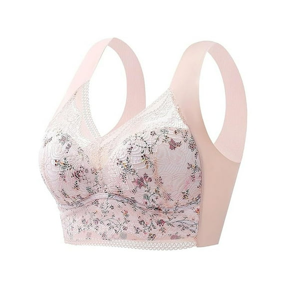 BILIKEYU Women's Solid Color Strapless Gathered Front Bra, Bras for Women, Womens Underwear, Jelly Bras for Women