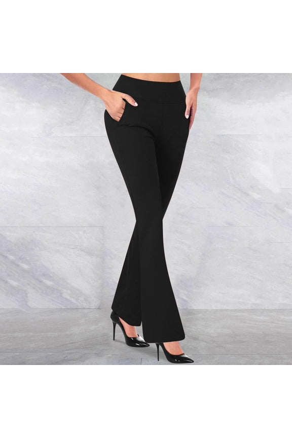 Women's Stretchy Straight Pants, Sweatpants Women, Stretchy Work Pants for Women, Lounge Pants Women