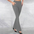 thumbnail image 1 of BILIKEYU Women's Stretchy Straight Pants, Sweatpants Women, Stretchy Work Pants for Women, Lounge Pants Women, 1 of 6