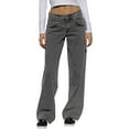 thumbnail image 1 of BILIKEYU Women's Wide Leg Baggy Jeans For Women, Straight Leg Jeans For Women, Wide Leg Pants Woman, Yoga Pants Women, 1 of 6