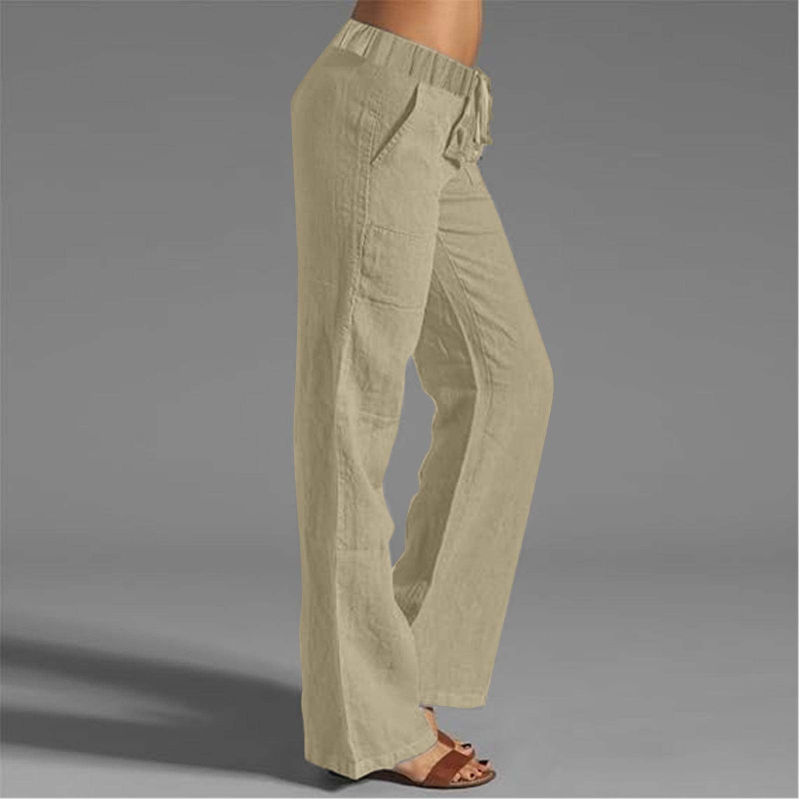 Women's High Waist Wide Leg Pants - Comfortable Fit main image 0
