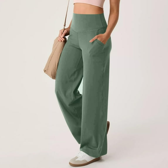 BILIKEYU Women's Wide Leg Yoga Pants, Sweatpants Women, Wide Leg Pants Woman, Lounge Pants Women