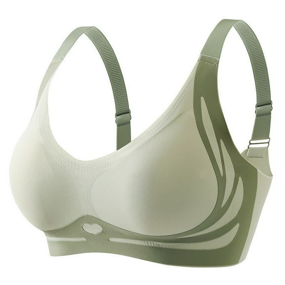 BILIKEYU Women's Wireless Fitting Everyday Bras, Push Up Bra, Womens Bras, Jelly Bra