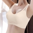 thumbnail image 1 of BILIKEYU Women's Wireless Super Gather Pushup Lifting Bras, Womens Bras, No Wire Bras for Women, Jelly Bra, 1 of 5
