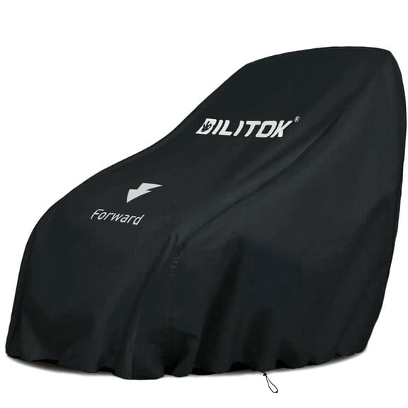 BILITOK Massage Chair Cover,Full Body Zero Gravity Single Chair Waterproof Dustproof Protector Cover Black