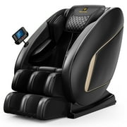 BILITOK Massage Chair Neck Massager with Zero Gravity Heating Bluetooth Functions (Black)