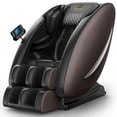 thumbnail image 1 of BILITOK Massage Chair Recliner Neck Massager with Zero Gravity Heating and Bluetooth Functions (Brown), 1 of 7