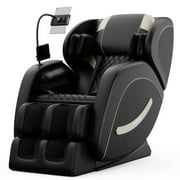 BILITOK Massage Chair Recliner with Zero Gravity and Full Body Air Pressure - Black