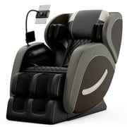 BILITOK Massage Chair Recliner with Zero Gravity and Full Body Air Pressure - Black
