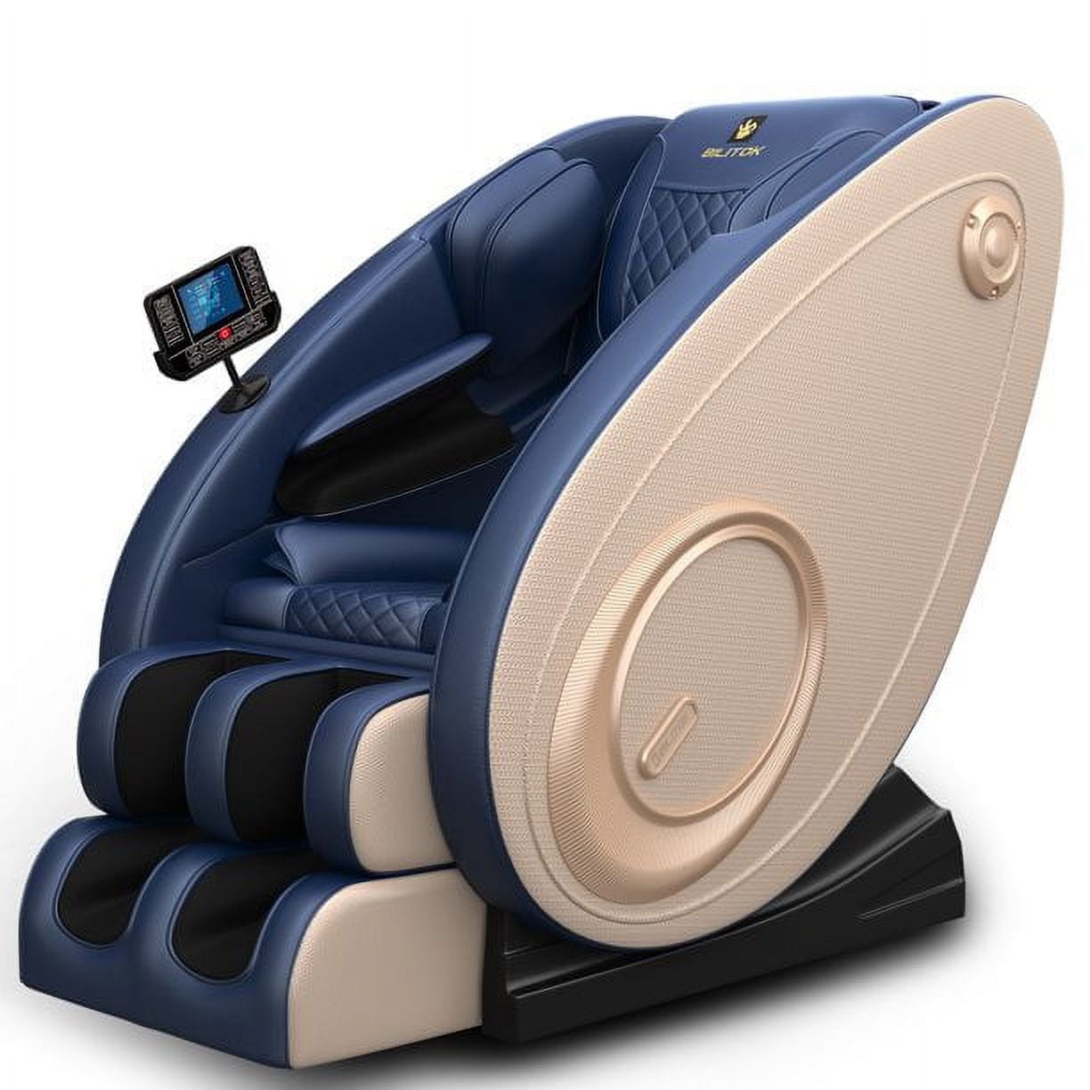 BILITOK Massage Chair Zero Gravity Full Body with Heating and Bluetooth
