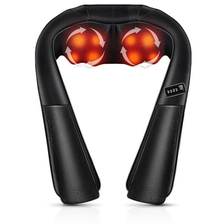 BILITOK Shiatsu Neck and Back Massager with Heat Electric Deep Tissue
