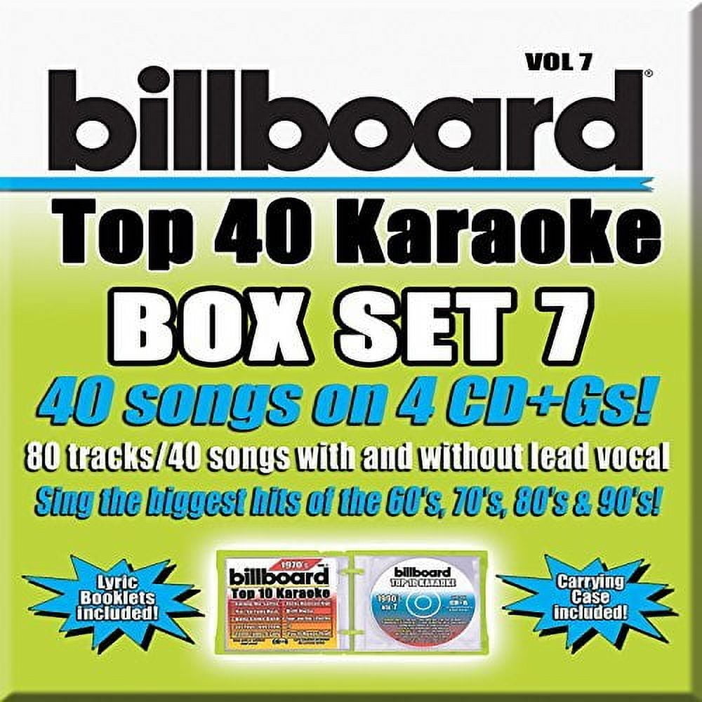 SYBERSOUND Party Tyme Karaoke: Billboard Top 40 Boxset 7 - Party Tyme Karaoke: Billboard Top 40 Boxset 7 / Various - Music & Performance - CD