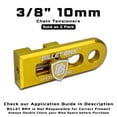 thumbnail image 1 of BILLET BMX Chain Tensioners 3/8" 10mm Axle Pair - CNC Machined 6061 T6 Aluminum with 41.5mm Adjustment Range - GOLD, 1 of 1