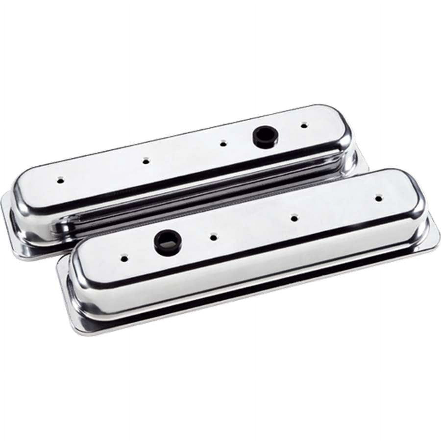 BILLET SPECIALTIES 95829 Valve Covers SBC Center Bolt Valve Covers