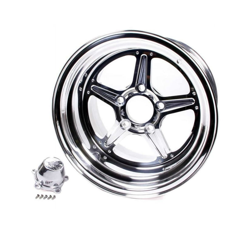 Billet Specialties Street Lite Black Wheel 15x10 5.5 Billet Specialties Street Lite Black Wheel 15x10 5.5