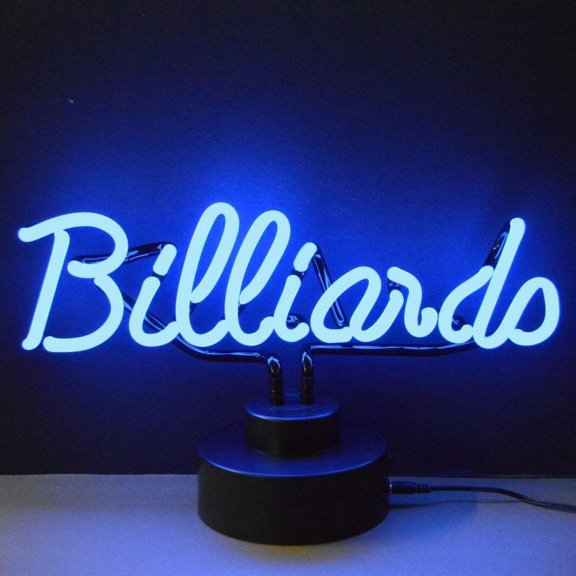 BILLIARDS NEON SCULPTURE  4BLRDS