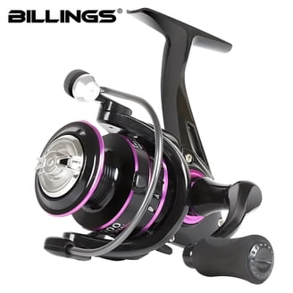 billings br series fishing reel Spinning Reel,35LBs Max Drag,Stainless Steel Bearings Shallow Spool String A Baitcaster