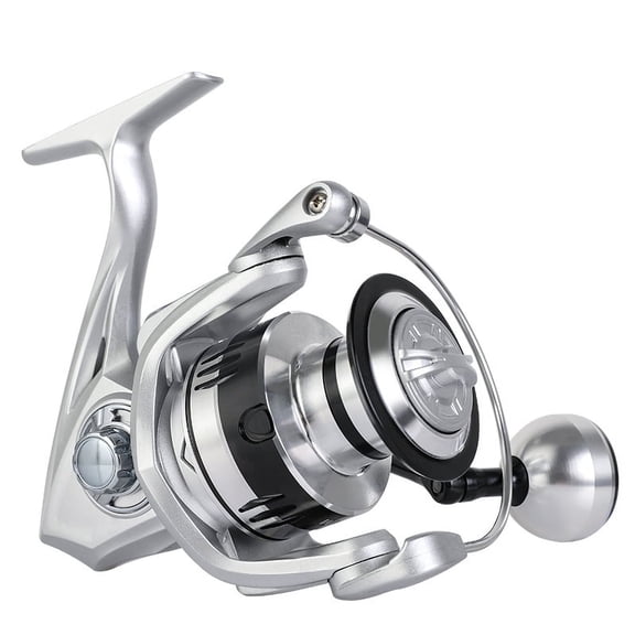 BILLINGS Metal Spool Spinning Fishing Reel 1000-7000 Max Drag 12KG Metal Ball&Eva Grip for Carp Pike Bass Fishing Reel