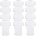 thumbnail image 1 of BILLIONHATS 12 Pack Plus Size Men Cotton T-Shirt Bulk Big Tall Short Sleeve Lightweight Tees, 1 of 8