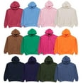 thumbnail image 1 of BILLIONHATS 12 Pack of Wholesale Hoodie Sweatshirts, Men Womens Unisex Hoodies Cotton Blend, Bulk Adults Sweatshirt, Homeless Donation SIZE LARGE, 1 of 6