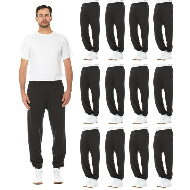 Black sweatpants bulk sale