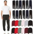 thumbnail image 1 of BILLIONHATS 24 Pack of 12 Mens Jogger Pants and 12 Crewneck Fleece Lined Sweatshirts, Bulk Wholesale Popular Donation Charities Events, 1 of 7