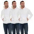thumbnail image 1 of BILLIONHATS 3 Pack Mens Hoodie Sweatshirts, Cotton Blend, Bulk Adults Hoodies Sweatshirt, 1 of 6