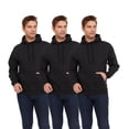 thumbnail image 1 of BILLIONHATS 3 Pack Mens Hoodie Sweatshirts, Cotton Blend, Bulk Adults Hoodies Sweatshirt, 1 of 7