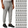 thumbnail image 1 of BILLIONHATS 36 Pack Mens Cargo Jogger Sweatpants, Assorted Colors & Sizes from S M L XL 2XL, Great for Homeless Shelter Donations, Cargo and Regular Pockets, 1 of 7