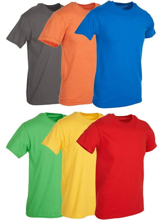 BILLIONHATS T-Shirts - Size 7X - Plus Size Men's Solid Colors Cotton  T-Shirts Short Sleeve Lightweight Big Tall Tees, Bulk