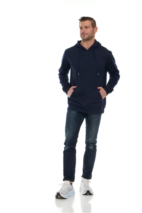 6 Pack Mens Hoodie Sweatshirts, Cotton Blend, Bulk Adults Hoodies Sweatshirt