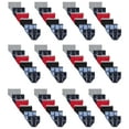 thumbnail image 1 of BILLIONHATS 72 Pack Boys Cotton Underwear Briefs, Assorted Colors Underpants for Children, Bulk Brief Wholesale Donation Homeless Charity Packs, Size (Large), 1 of 7