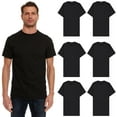 thumbnail image 1 of BILLIONHATS Men’s Cotton T-Shirt 6 Pack, Big Tall Short Sleeve Lightweight Tees for Men, Packs of Bulk T-Shirts (Medium), 1 of 7