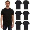 thumbnail image 1 of BILLIONHATS Men’s Cotton T-Shirt 6 Pack, Big Tall Short Sleeve Lightweight Tees for Men, Packs of Bulk T-Shirts (5X-Large), 1 of 7
