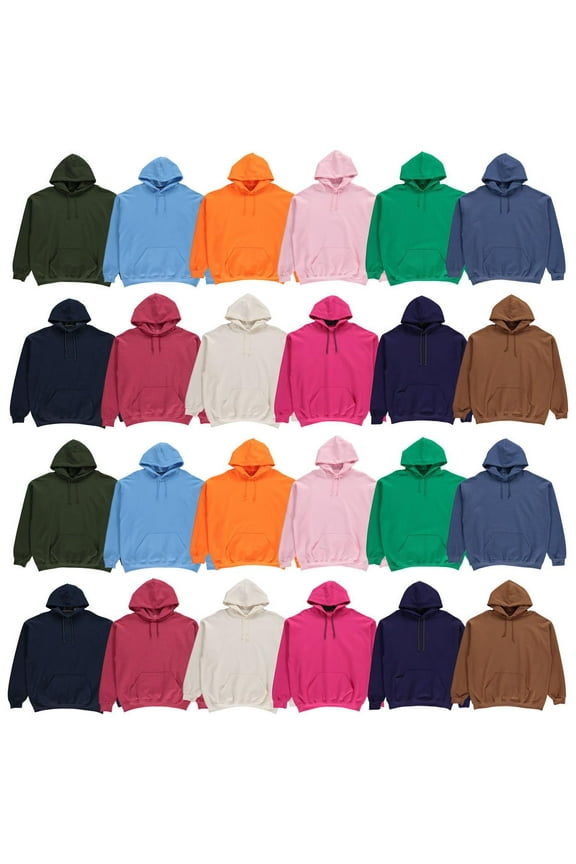 Mens Wholesale Hoodie Sweatshirts, Cotton Blend, Bulk Adults Hoodies Sweatshirt