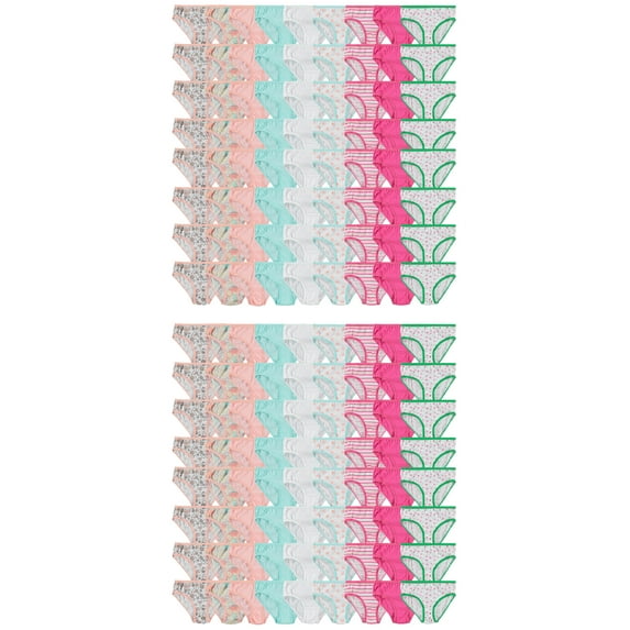 BILLIONHATS Wholesale Girls Panties Underwear in Bulk, Cotton, Multiple Prints Colors, For Children and Toddlers Underpants