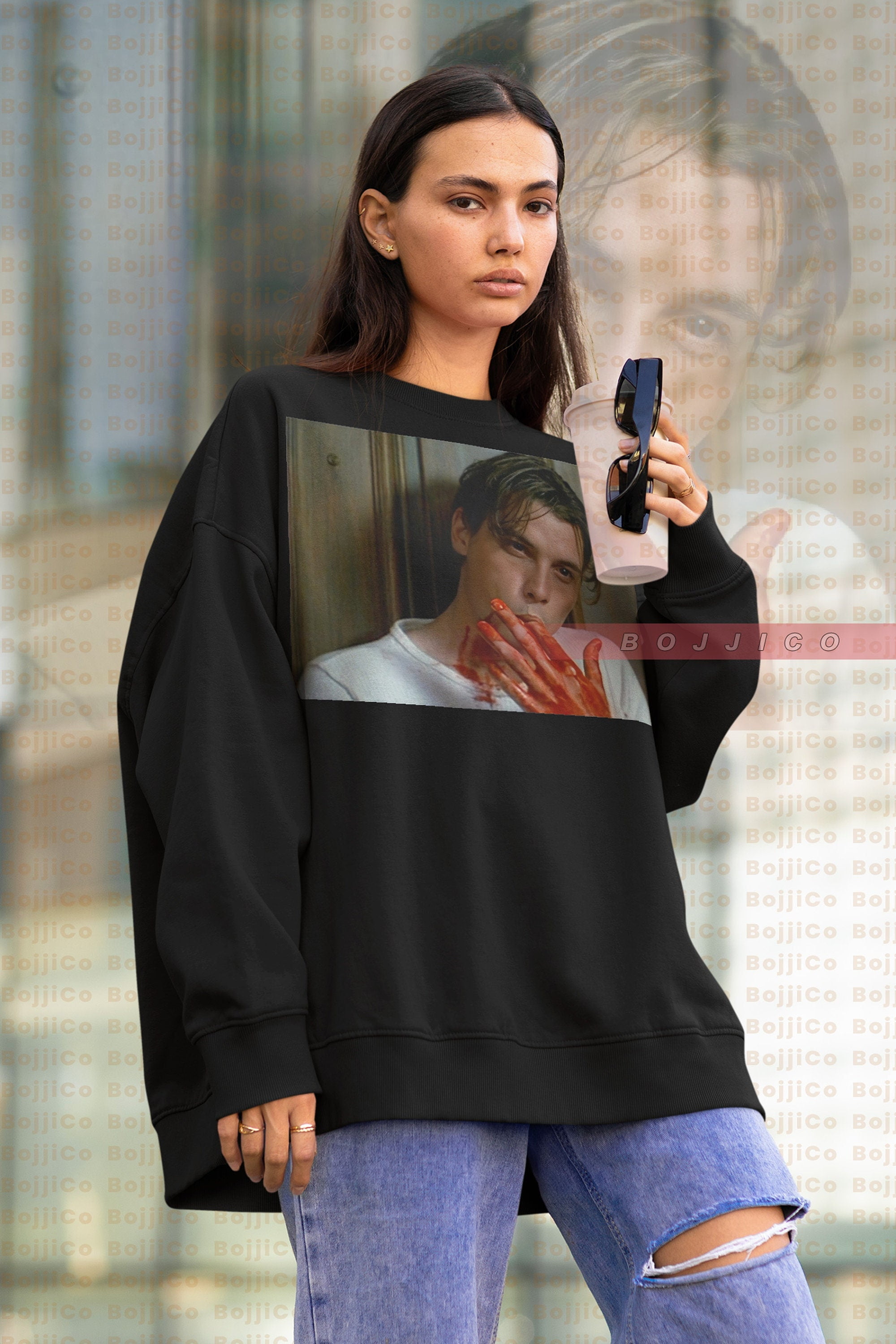 BILLY LOOMIS SCREAM Vintage Retro Sweatshirt Billy Loomis, Movie