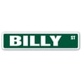 thumbnail image 1 of BILLY Street Sign Childrens Name Room Sign | Indoor/Outdoor |  36" Wide, 1 of 5