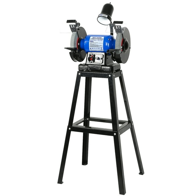 BILT HARD 5Amp 8Inch Bench Grinder, Variable Speed Bench Grinder with