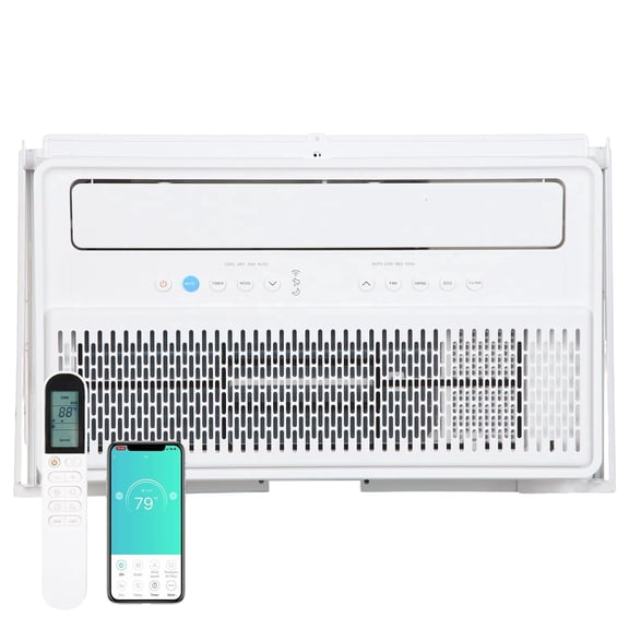 BILT HARD Inverter Window Air Conditioner 12000 BTU Smart WiFi AC Unit Cools up to 550 Sq Ft Rooms with Remote App Control