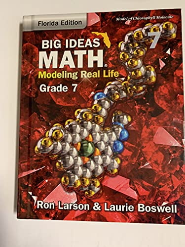 Pre-Owned Big Ideas Math Grade 7 {FL} Paperback - Walmart.com