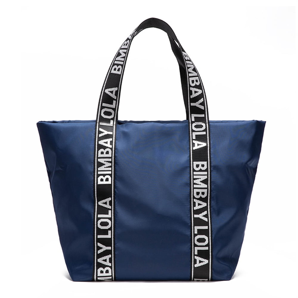 BIMBA Y LOLA Women s Nylon Maxi Shopper Bag with Zip Fastener Walmart