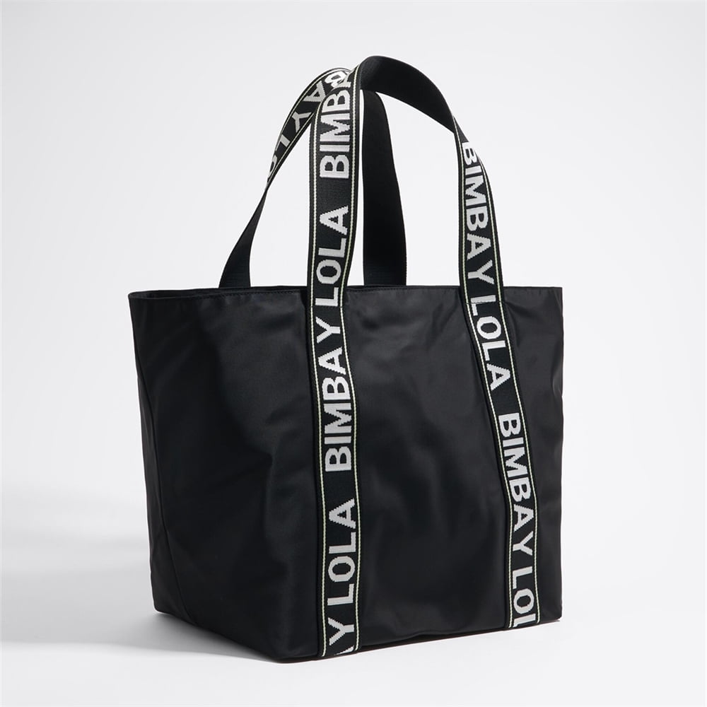BIMBA Y LOLA Women s Nylon Maxi Shopper Bag with Zip Fastener Walmart