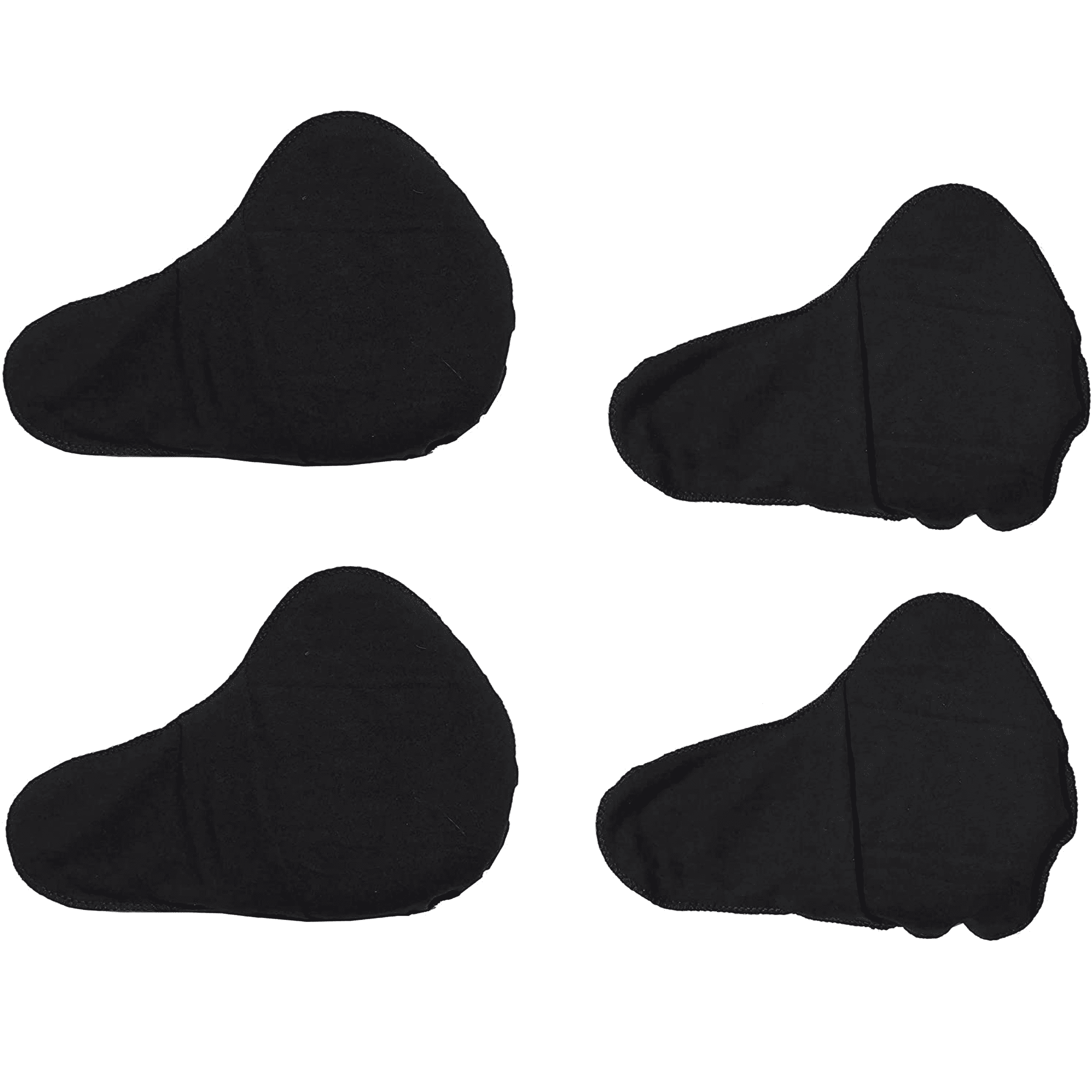 BIMEI 2 Pairs Cotton Protect Pocket for Teardrop Mastectomy Silicone ...