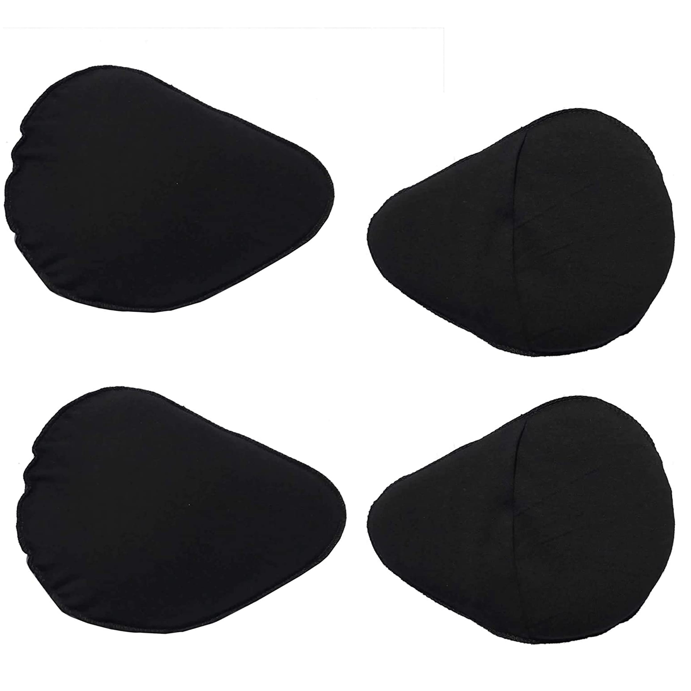 BIMEI 2 Pairs Cotton Protect Pocket for Teardrop Mastectomy Silicone ...