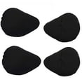 thumbnail image 1 of BIMEI 2 Pairs Cotton Protect Pocket for Teardrop Mastectomy Silicone Breast Forms Cover Bags for Prosthesis Artificial Fake Boobs, Spiral,Black,XL, 1 of 11