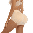 thumbnail image 1 of BIMEI 2PS Sponge Butt Lifter Padded Panties Hip Enhancer Underwear Control Briefs,Beige,6XL, 1 of 6